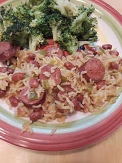 A picture of Skillet Red Beans and Rice.