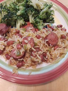 A picture of Skillet Red Beans and Rice.
