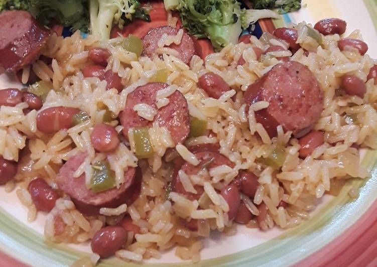 Simple Way to Make Favorite Skillet Red Beans and Rice