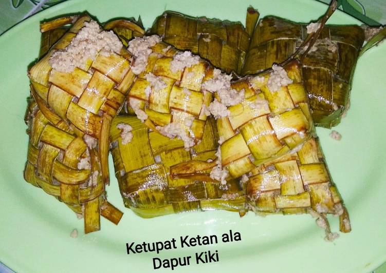 Cara Memasak Cepat Ketupat Ketan Gurih Mantul