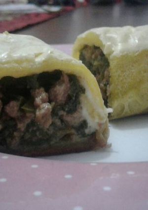 Una foto de Canelones sin harina