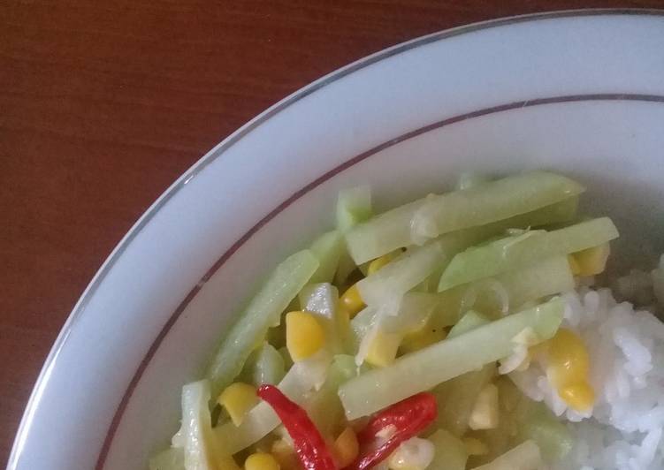 Resep Tumis Labu Siam Praktis, Enak