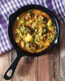 Maharashtrian Bharli Vangi / stuffed brinjals