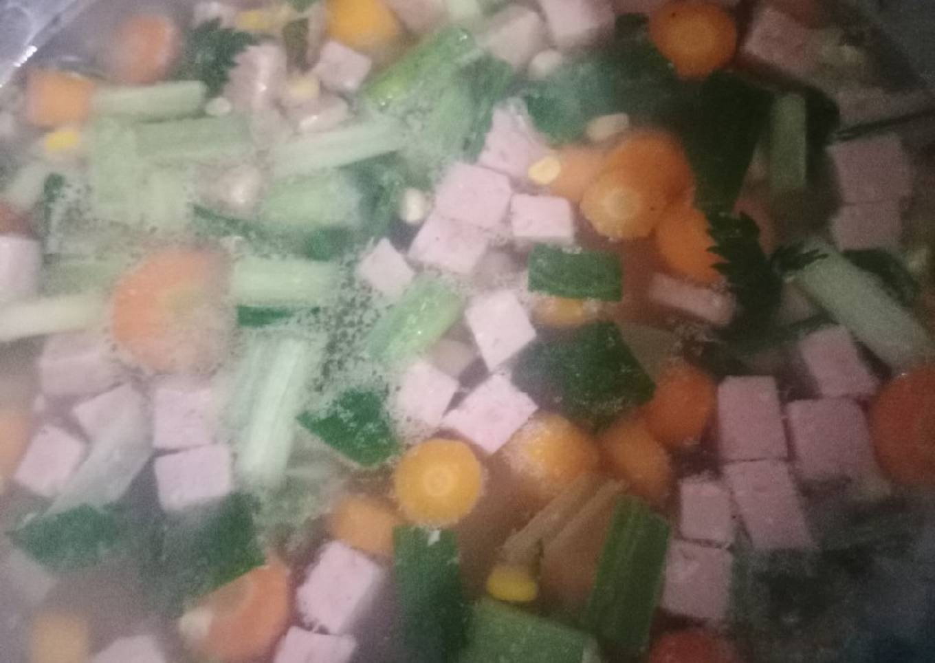 Sup daging maling bumbu racik (non halal)