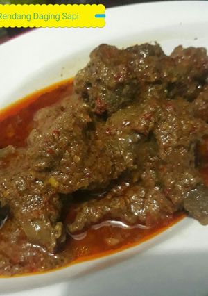 Foto resep 69.Rendang Daging