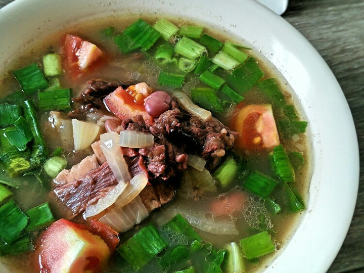 Resep Sup Iga Kacang Merah (Brenebon), Sempurna