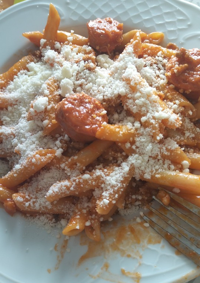 Una foto de Macarrones con queso