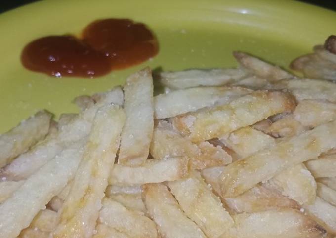 Cara Buat Kentang Goreng Crispy Yang Mudah