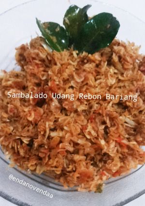 Foto resep Sambalado Udang rebon Bariang