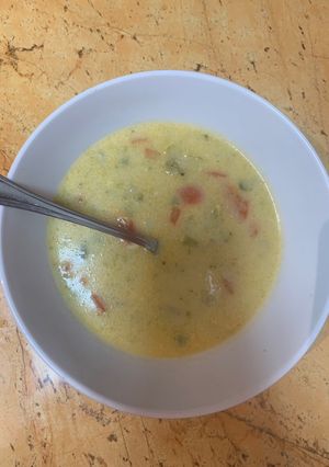 O poză a rețetei Supă de legume.