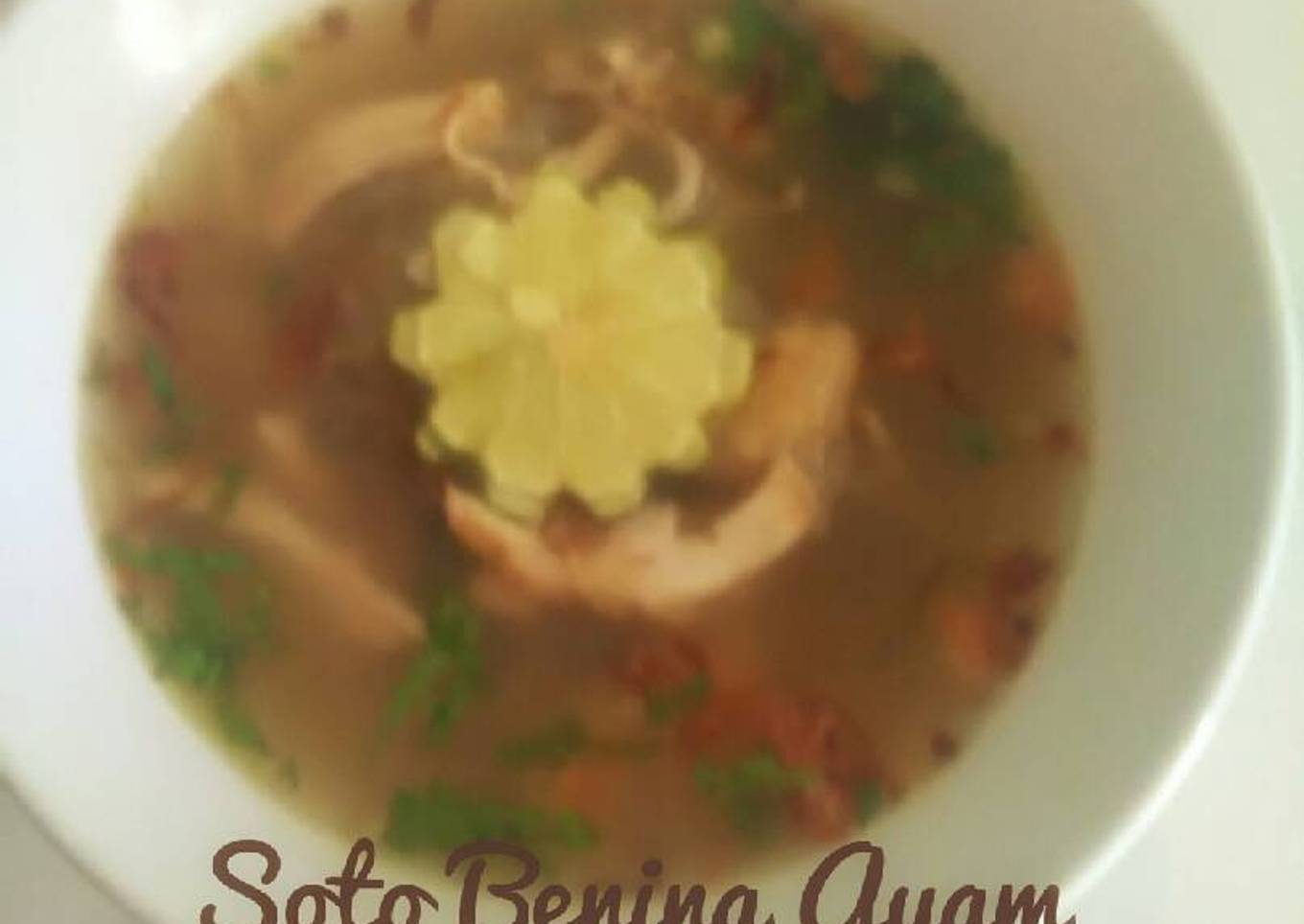 Soto Bening Ayam (#postingrame2_ayam)