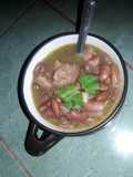 Frijoles con tocino