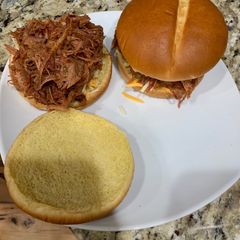 A picture of Smoked Pulled Pork.