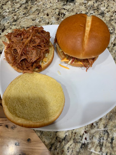A picture of Smoked Pulled Pork.