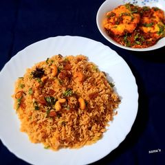 A picture of Hydrabadi Baghara Rice.