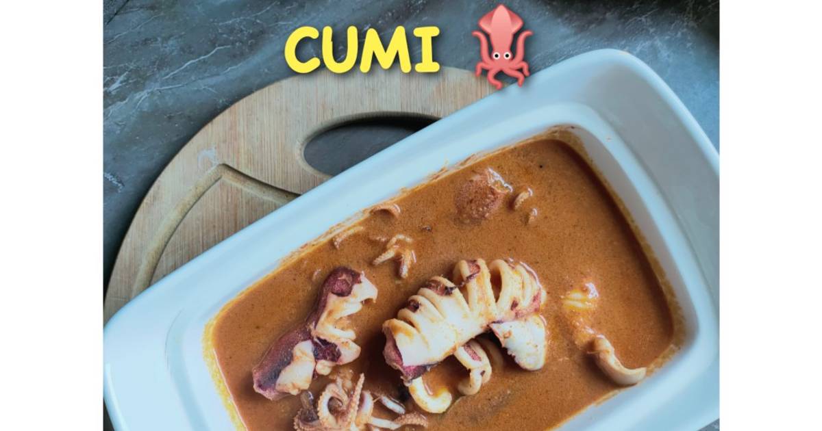 Resep Rendang Cumi🦑🤤 Ala Rmpadang Oleh Renimbottt Cookpad 