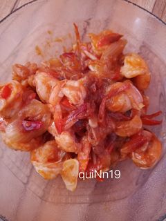 Foto resep Udang asam manis pedas