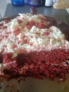 A picture of Red velvet cake.