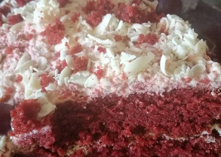 How to Prepare Homemade Red velvet cake