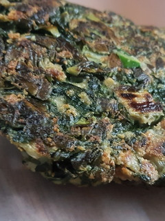 Una foto de Tortilla de acelga vegana