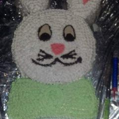 A picture of Bunny cake.