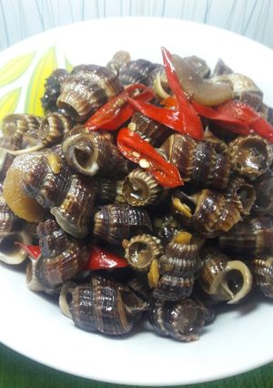 Foto resep Keong Kulnene lada hitam