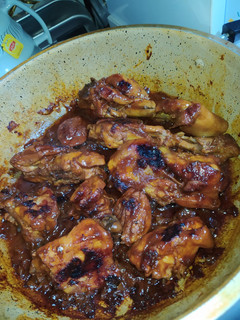 عکسی از دستور جوجه ترش تابه ای