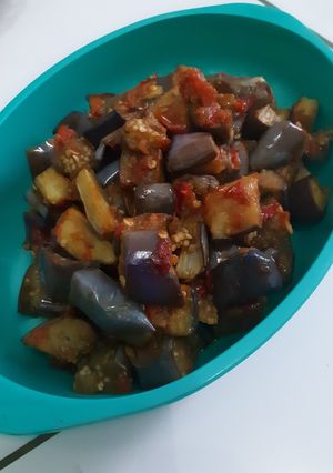 Foto resep Balado terong 🍆🍆🍆