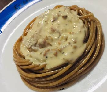 Fresh, Make Recipe Creamy Bacon  Garlic Pasta Savory Delicious