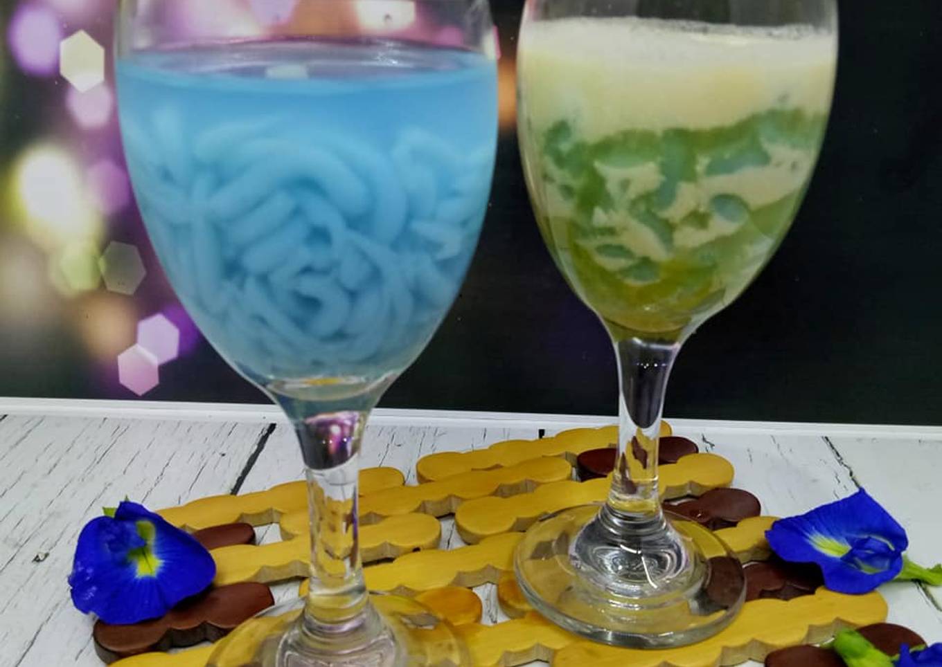 Cendol Bunga Telang