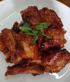 ba chỉ xào sả ớt