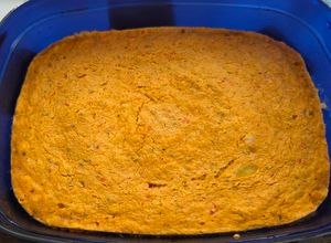 Una foto de Pastel de Atún con Pimiento (Thermomix TM6 + microondas)
