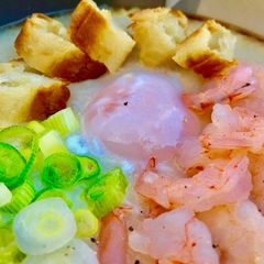 A picture of Prawn Congee.