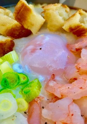 A picture of Prawn Congee.