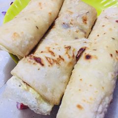 Kolkata egg roll A picture of Kolkata egg roll.