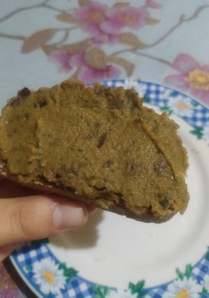 Una foto de Paté o dip de berenjena exquisito 🍆