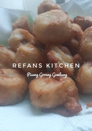 Foto resep Pisang Goreng Gembung / Kopong