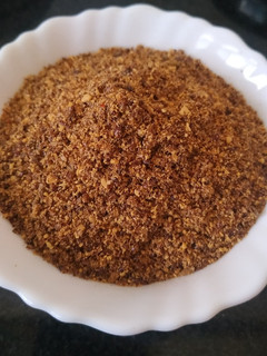 A picture of Flax seeds chutney.