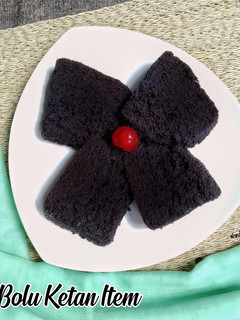 Foto resep Bolu Ketan Item Kukus