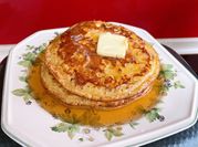 A picture of buttermilk pancakes