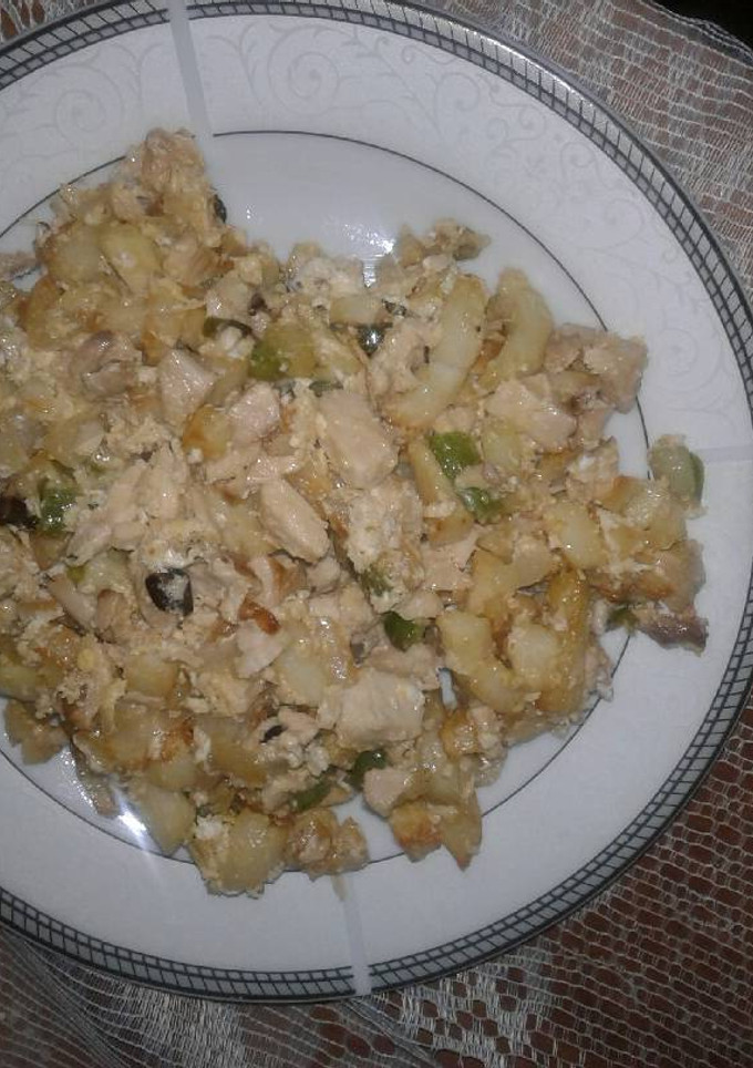 Una foto de Gramajo de pollo