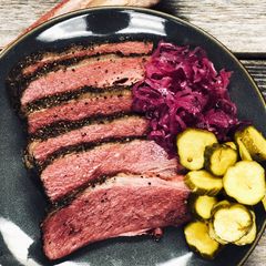 A picture of Pastrami Fullblood Wagyu Beef Short Ribs.