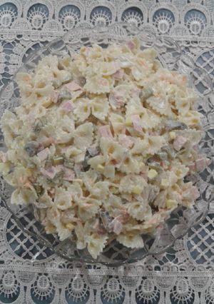 عکسی از دستور سالاد ماکارونی