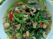 Gambar bayam cendawan