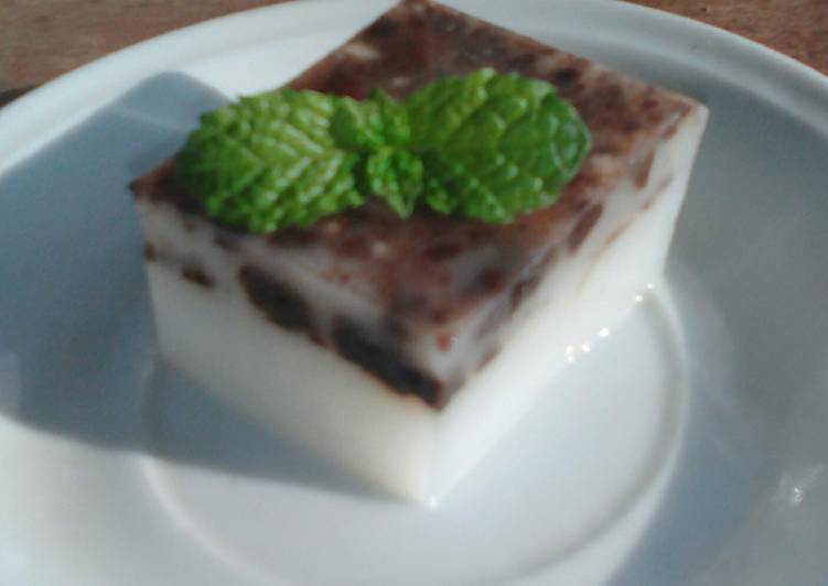 Puding vanila oreo