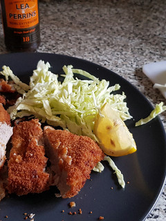 Una foto de Tonkatsu (Cerdo empanizado Japonés)
