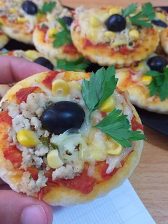 صورة لوصفة ميني بيتزا