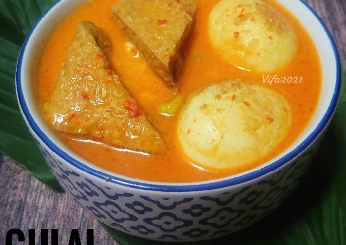 Langkah Mudah untuk Menyiapkan Gulai telur tahu Anti Gagal