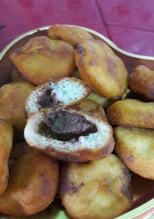 صورة لوصفة دونات بحشوة غير النوتيلا