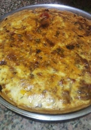 صورة لوصفة كيش تحفة 😋😋😋